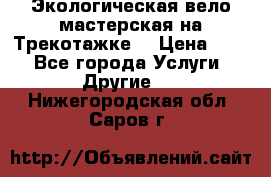 Экологическая вело мастерская на Трекотажке. › Цена ­ 10 - Все города Услуги » Другие   . Нижегородская обл.,Саров г.